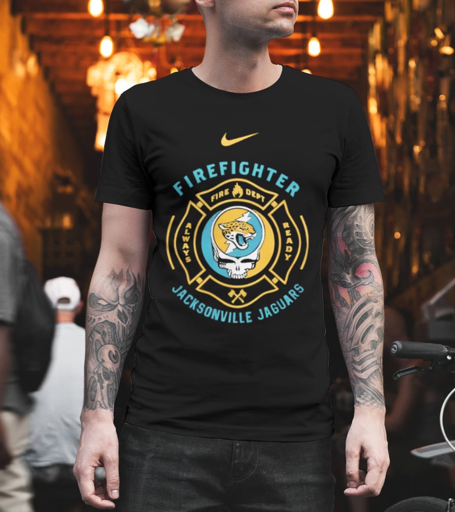 Jacksonville Jaguars Firefighter Nike Mashup T-Shirt