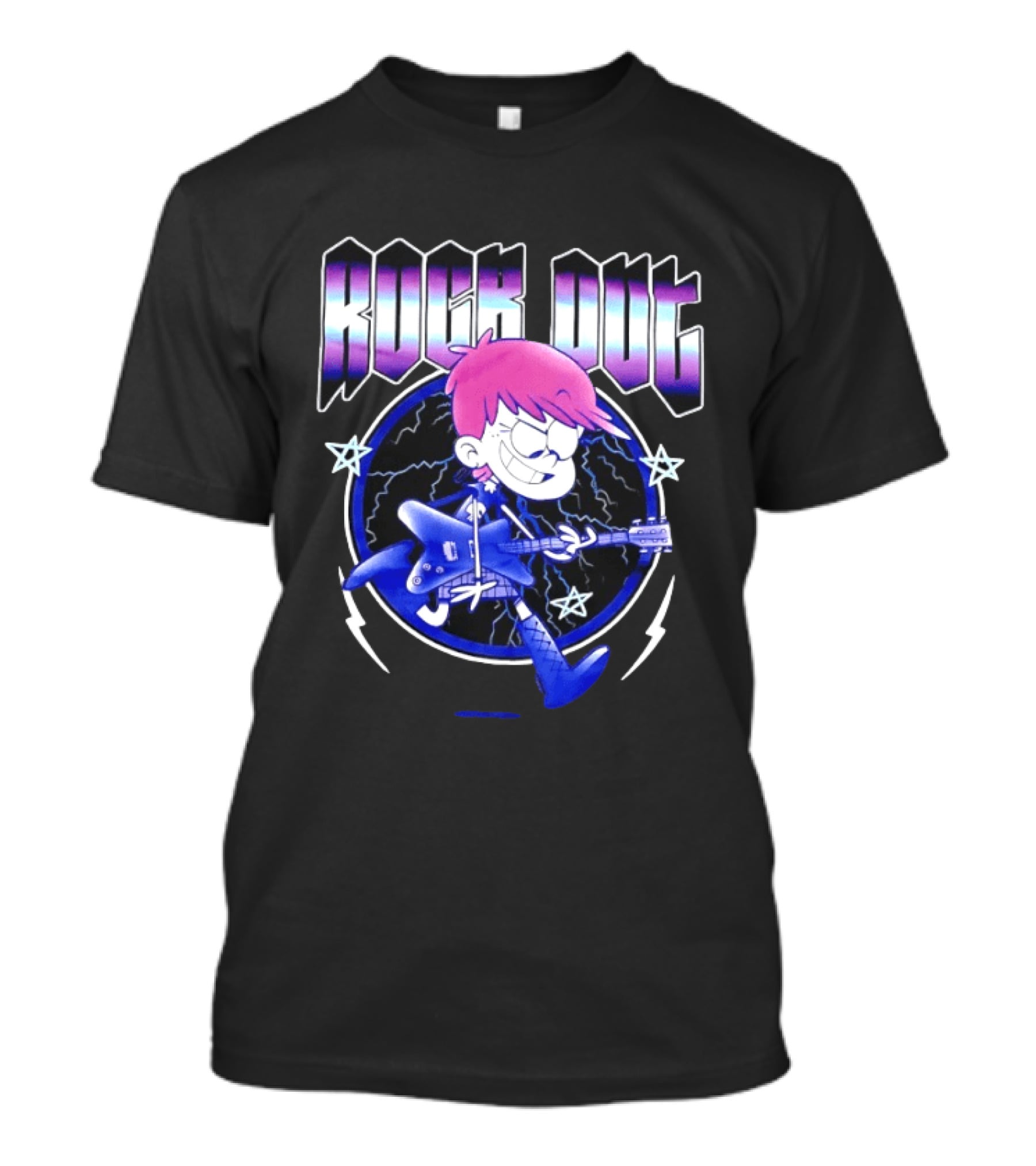 The Loud House Luna Loud Rock Out Guitar Star T-Shirt