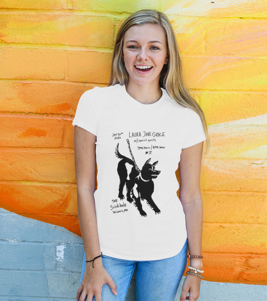 Laura Jane Grace With Special Guests The Sinkhole St Louis MO January 30 2026 T-Shirt