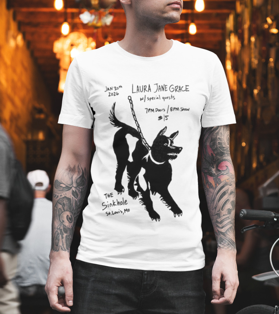 Laura Jane Grace with Special Guests The Sinkhole St Louis MO January 30 2026 T-Shirt