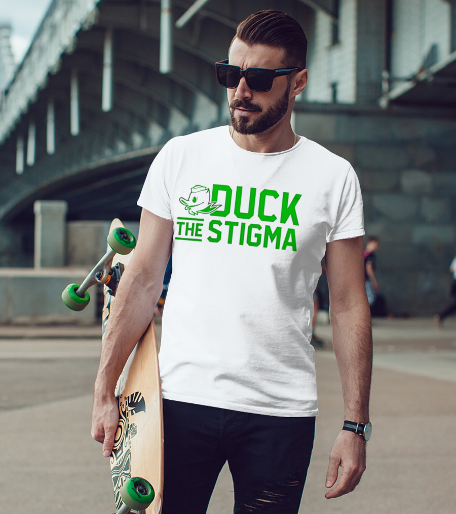 Oregon Ducks 2026 Duck The Stigma T-Shirt