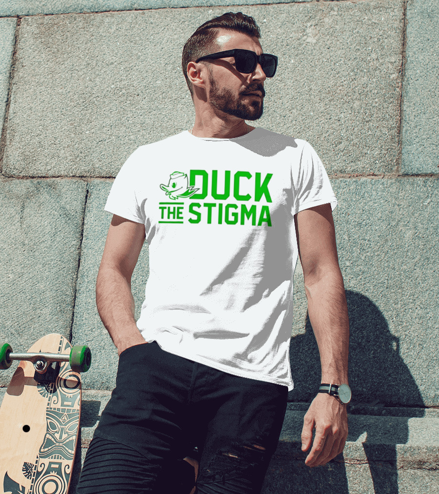 Oregon Ducks 2026 Duck The Stigma T-Shirt