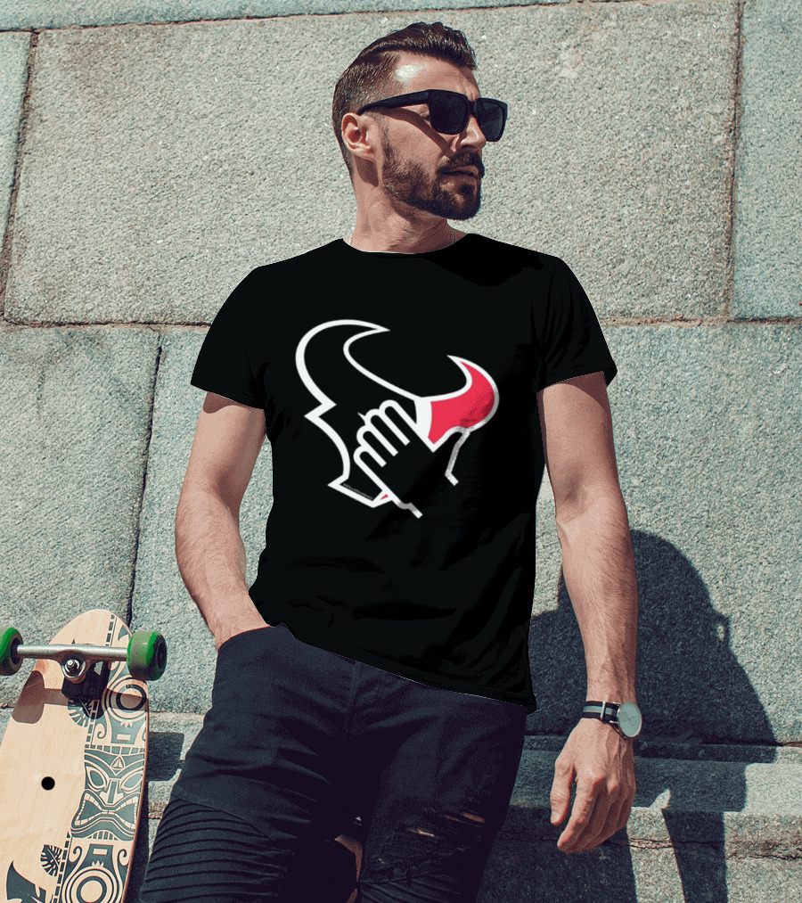 Houston Texans Meme Facepalm The Man Report T-Shirt