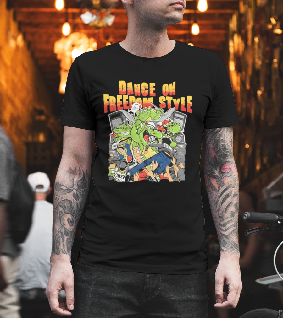 Dance On Freedom Style 1927 Energetic Party Crocodiles T-Shirt