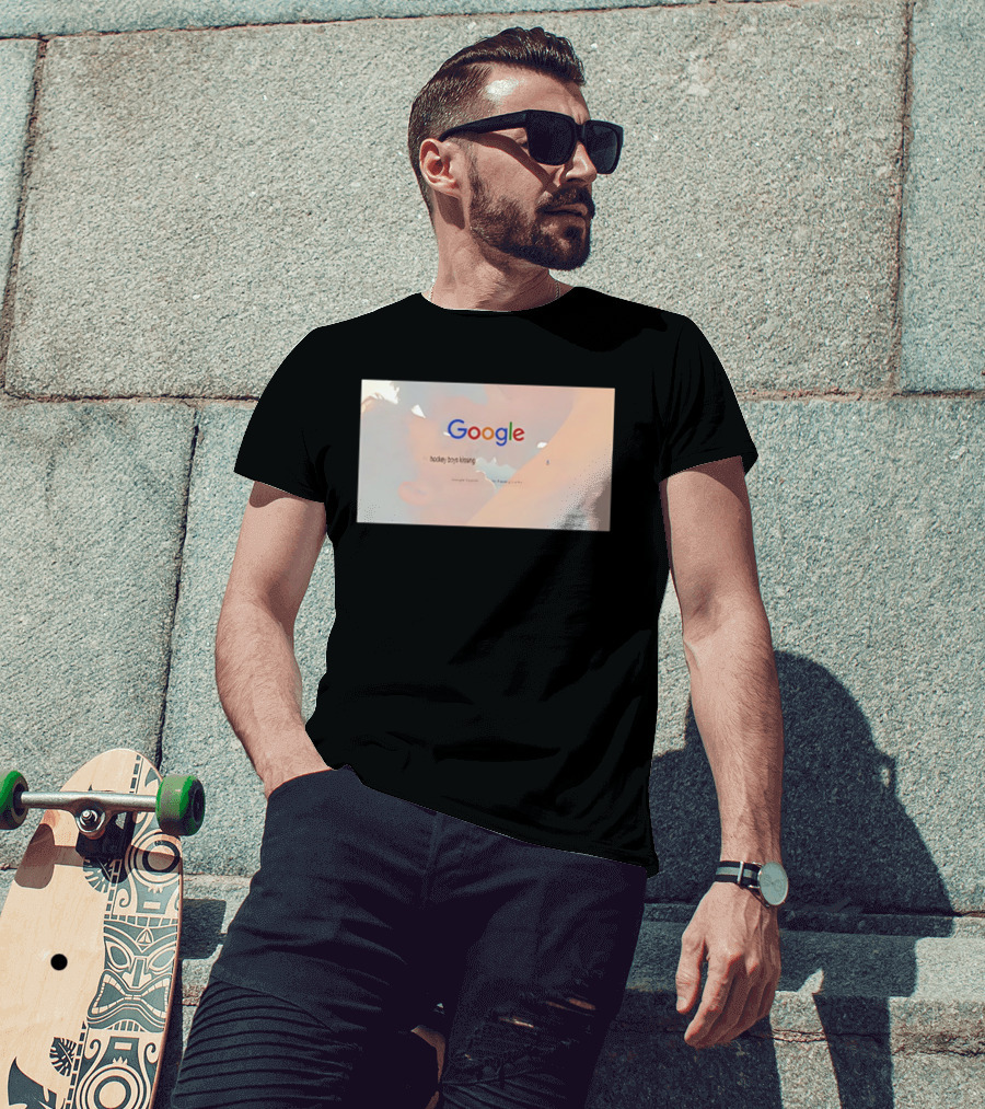 Google Shane And Ilya Hockey Boys Kissing Page T-Shirt