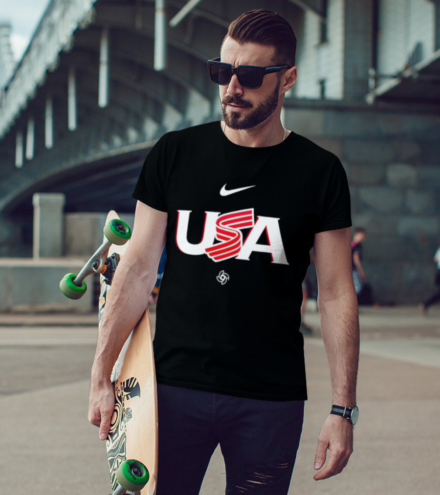 USA Baseball 2026 World Baseball Classic Nike Wordmark T-Shirt