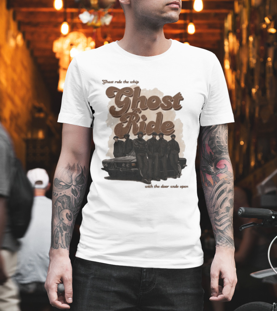 Ghost Ride Blk Odyssy Ghost Ride The Whip With The Door Wide Open T-Shirt