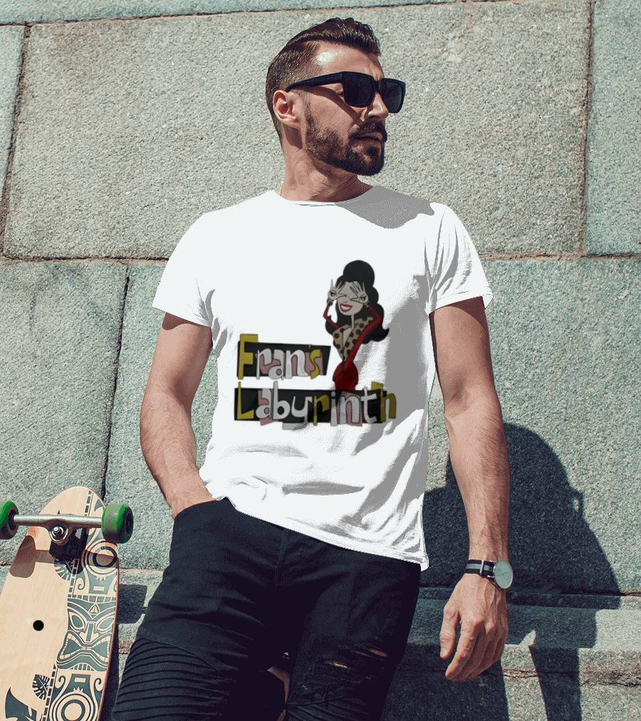 Fran's Labyrinth Surreal Chaos Culture Kickpunched T-Shirt