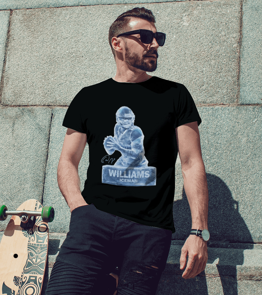 Williams Iceman Chicago Bears Sculpture T-Shirt