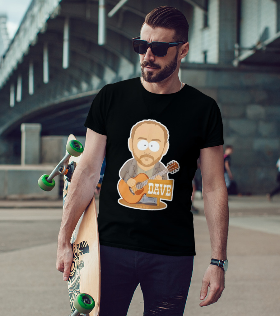 South Park Dave Matthews Band Gorge Crew 2025 Dave Guitar T-Shirt