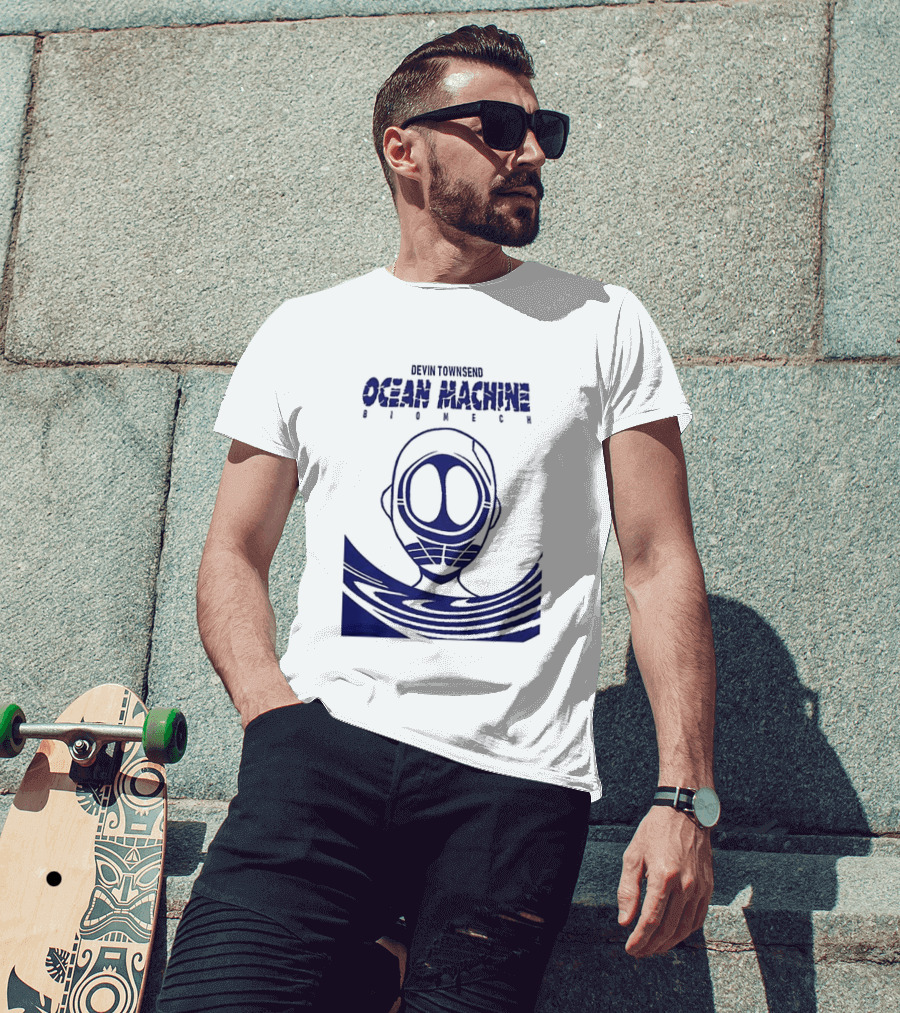 Devin Townsend Ocean Machine Biomech Album Cover T-Shirt