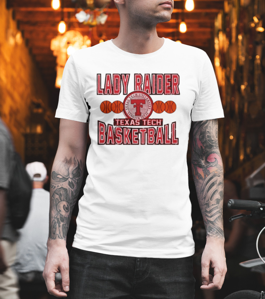 Texas Tech University Lady Raider Basketball Team Lubbock Texas T-Shirt