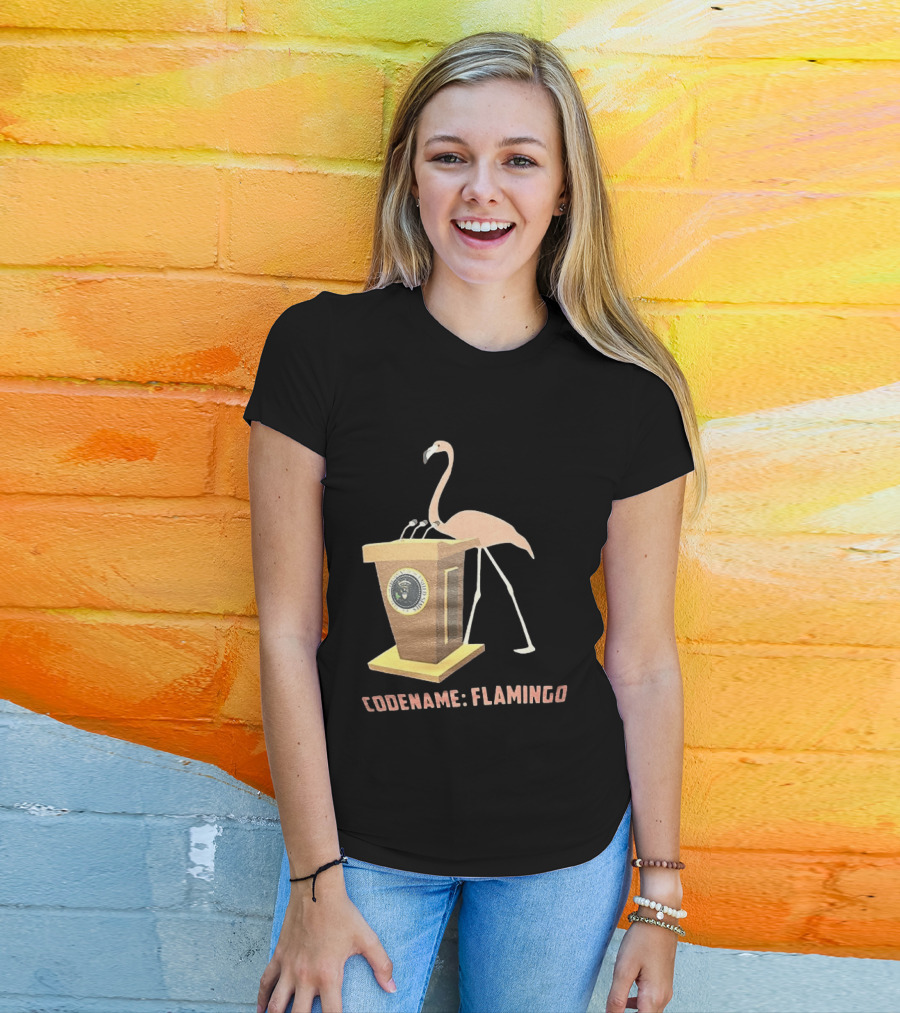 Codename Flamingo Presidential Podium Seal T-Shirt