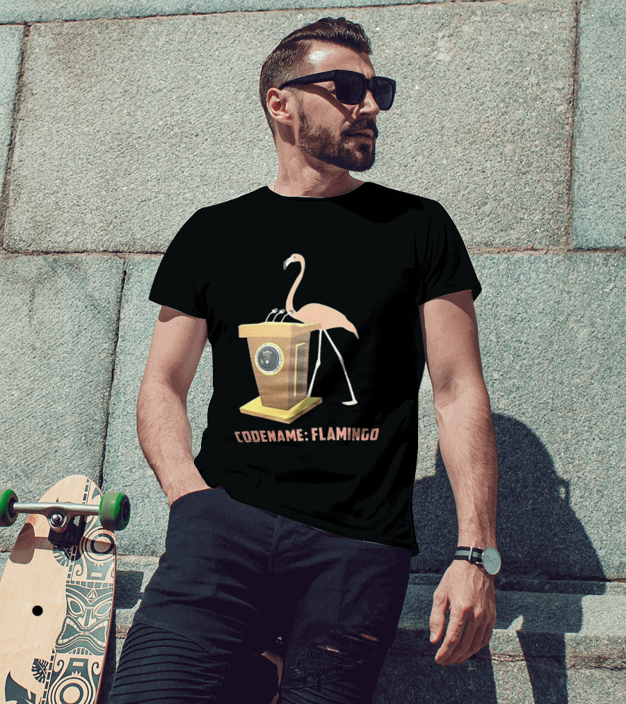 Codename Flamingo Presidential Podium Seal T-Shirt