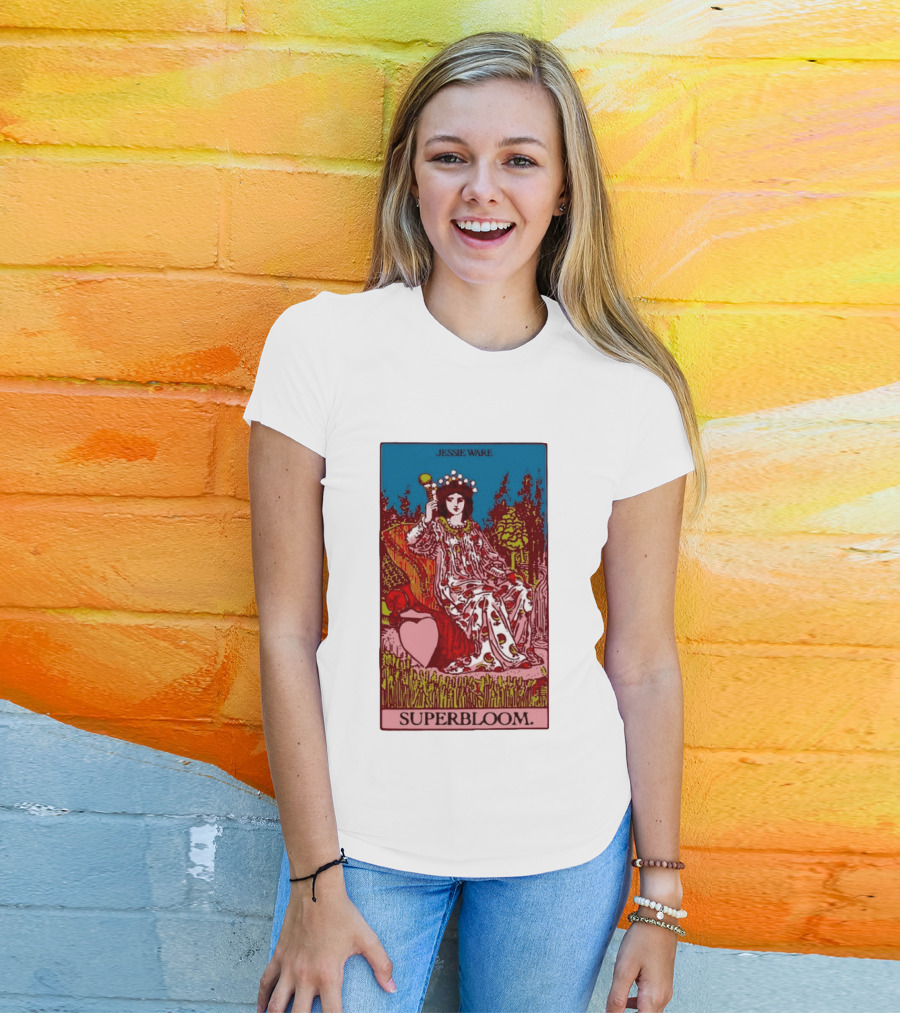 Jessie Ware Superbloom Tarot Empress Card T-Shirt