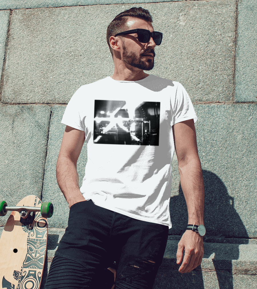 Tom Misch Portland Live Performance Photography Monochrome T-Shirt