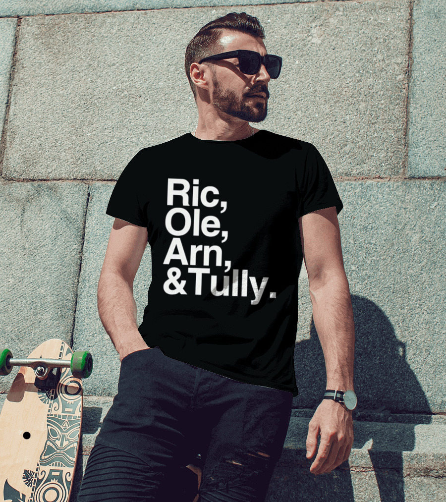 Ric Ole Arn & Tully Retro Wrestling Legends T-Shirt