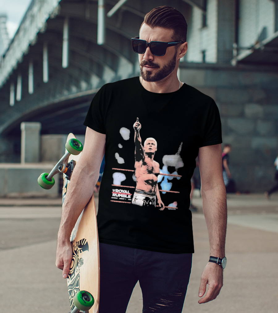 Cody Rhodes WWE Royal Rumble Wrestling Event 2024 T-Shirt