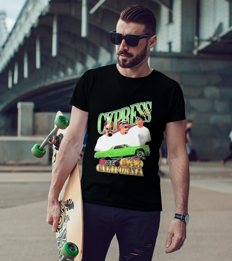 Cypress Hill California Lowrider Urban Style Hip Hop T-Shirt