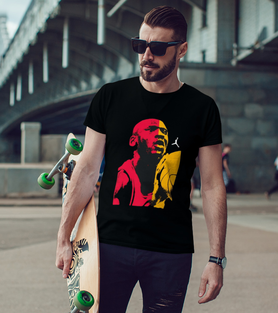 Michael Jordan 1985 Chicago Bulls Retro Basketball Legend T-Shirt