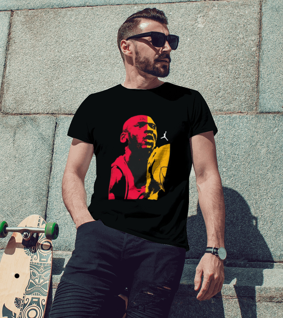 Michael Jordan 1985 Chicago Bulls Retro Basketball Legend T-Shirt