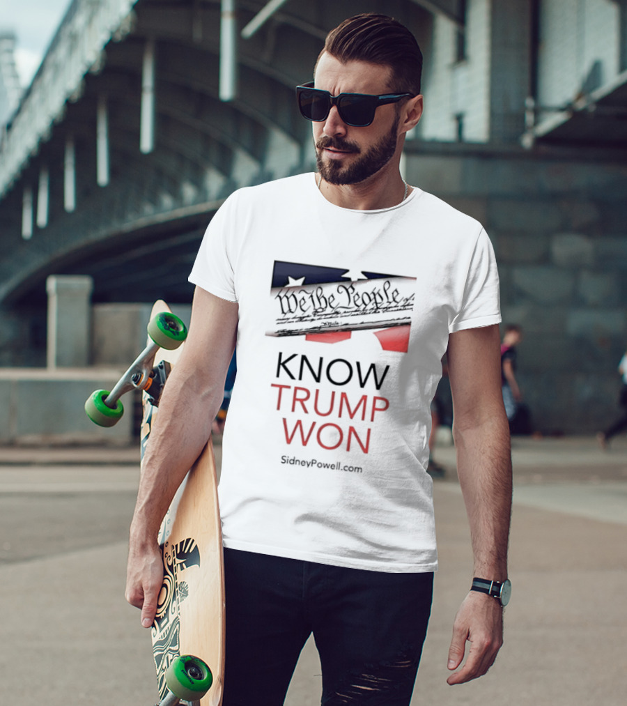 We The People Know Trump Won 2024 T-Shirt