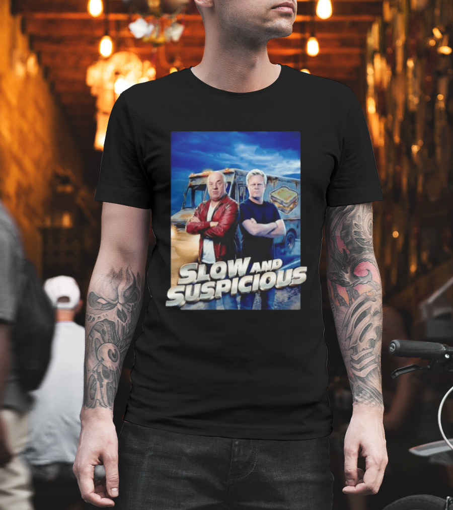 Slow And Suspicious Food Truck Crossover Duo T-Shirt