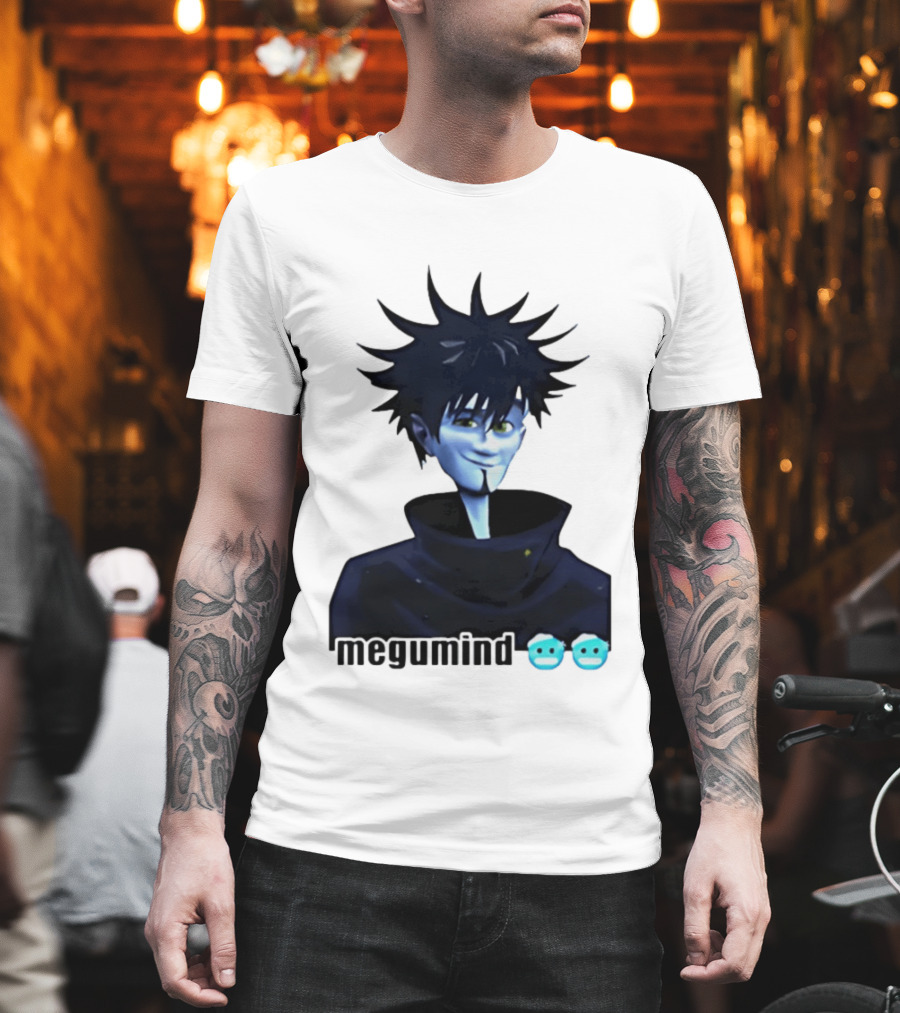 Megumind Fushiguro Megumi Jujutsu Kaisen Anime Bighead T-Shirt