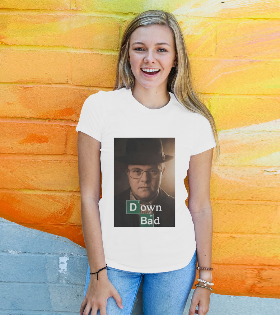 Down Bad Walter Chemistry Parody Breaking Series T-Shirt