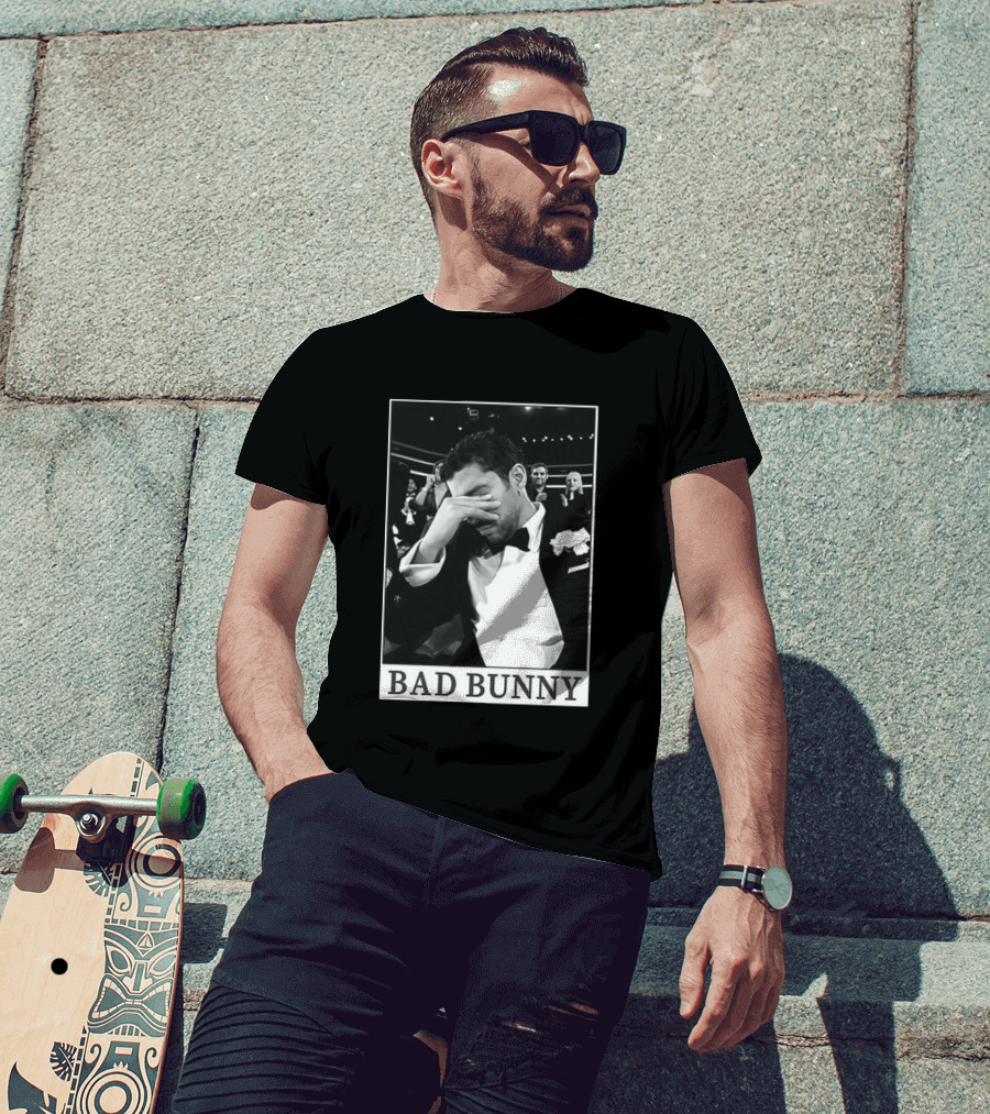 Bad Bunny Grammy 2026 Winner Album Of The Year Photo T-Shirt
