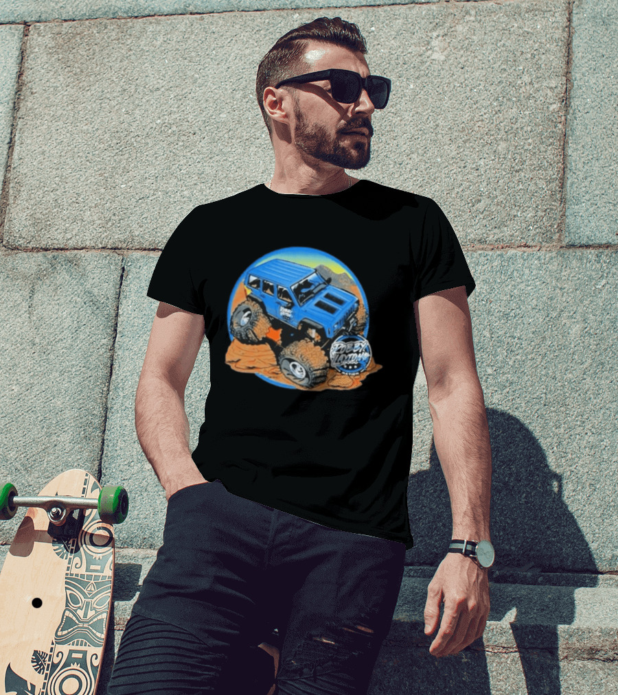 Robby Layton Nation Off Road 4x4 Adventure Jeep Truck T-Shirt