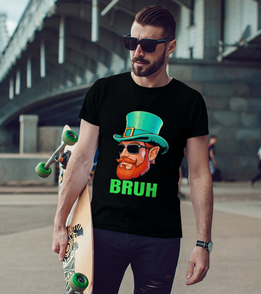 Leprechaun Bruh St Patricks Day Irish Humor T-Shirt