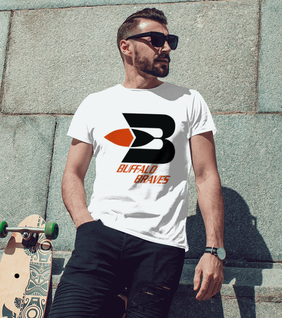 Buffalo Braves Retro B Symbol Basketball Team T-Shirt