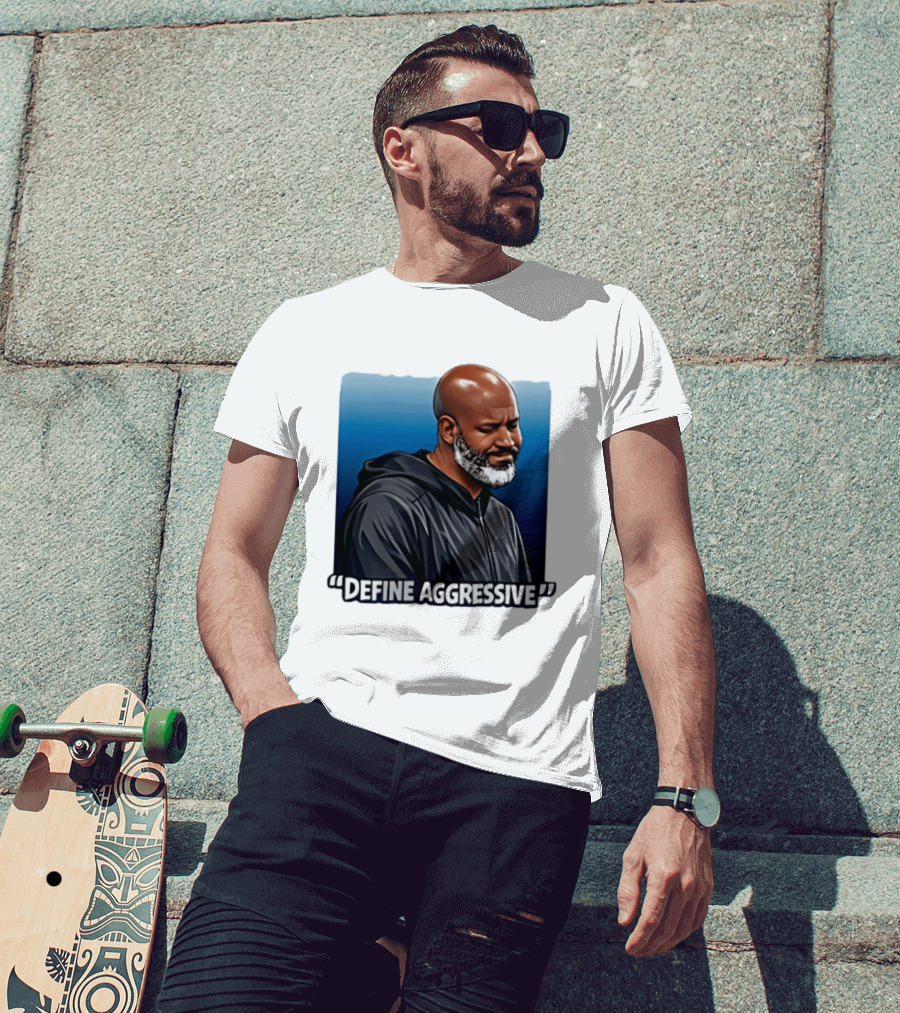 Define Aggressive Detroit Lions Brad Holmes T-Shirt