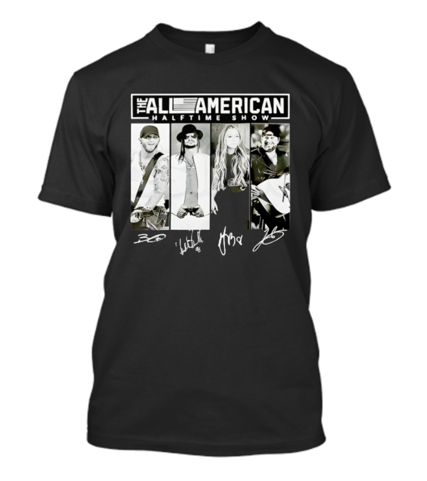 The All American Halftime Show Brett Watkins Miranda Toby Signature Collection T-Shirt