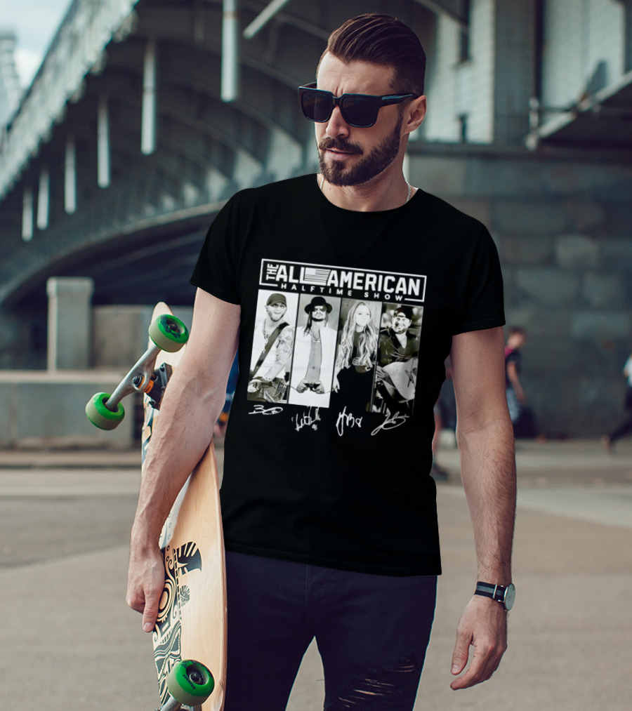 The All American Halftime Show Brett Watkins Miranda Toby Signature Collection T-Shirt