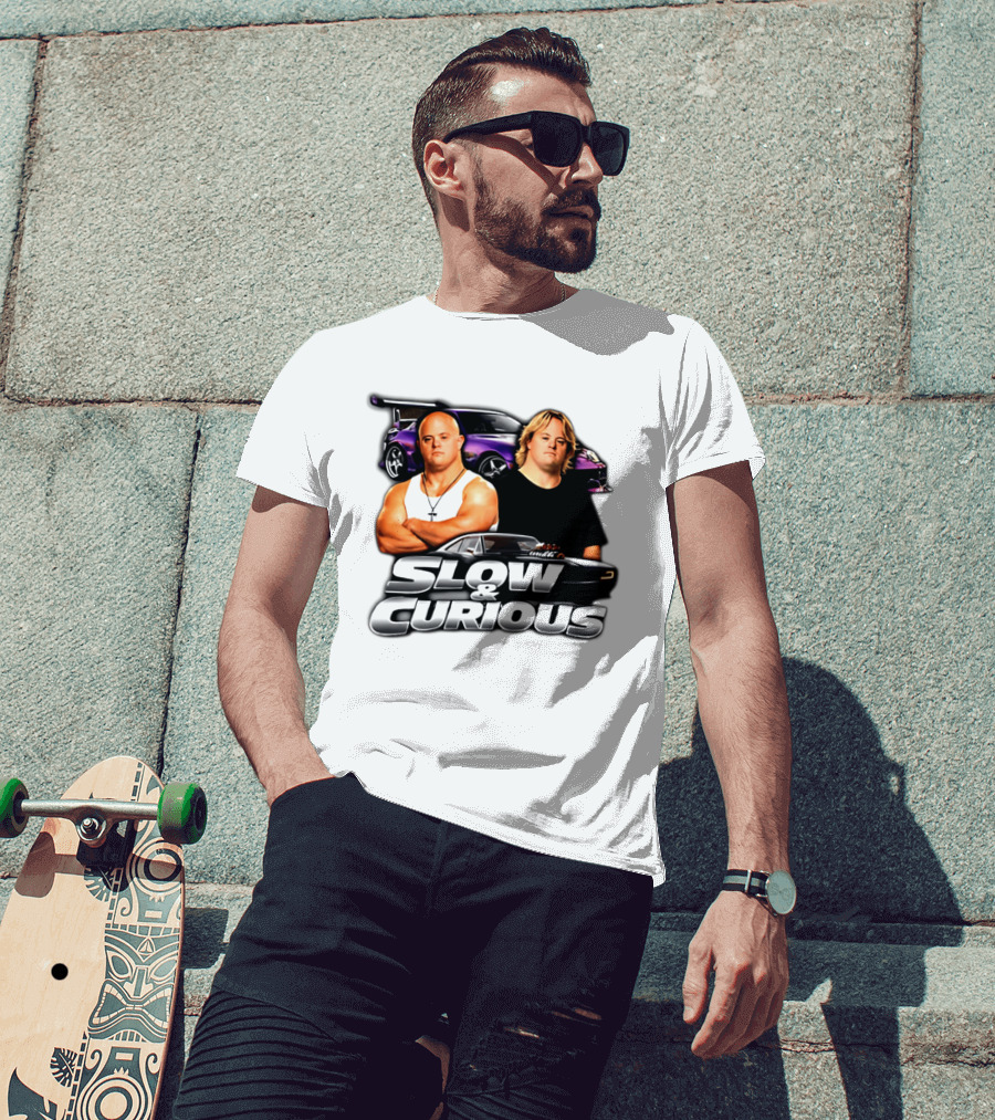 Slow & Curious Racing Down Syndrome Awareness T-Shirt