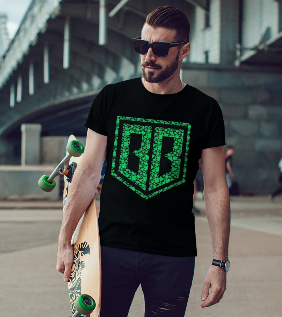 Bunker Branding Co. BB Clover St Patrick's Day T-Shirt