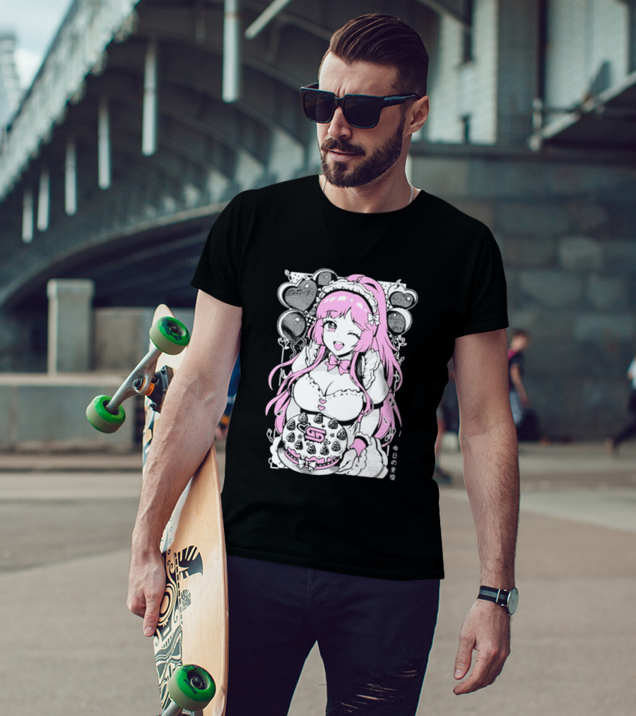 Gamer Supps Waifu Birthday Girl 10th Anniversary Celebration T-Shirt