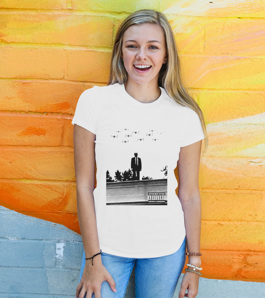 Enemies Of America Have Been Put On Notice Trump 2026 Silhouette Planes T-Shirt