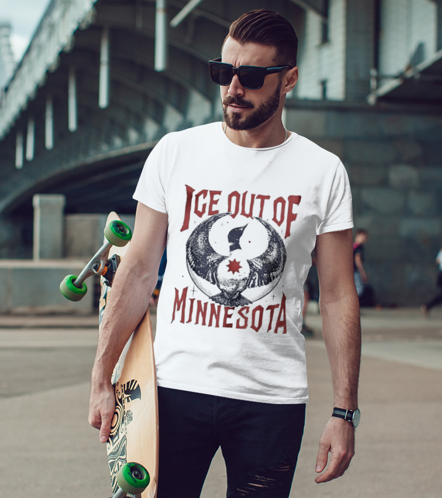 Ice Out Of Minnesota Loon T-Shirt