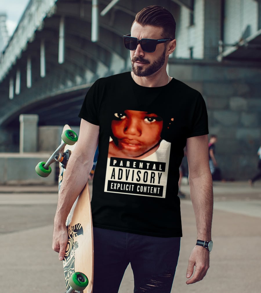 Parental Advisory Explicit Content Baby Keem Casino Album Cover Tracklist T-Shirt