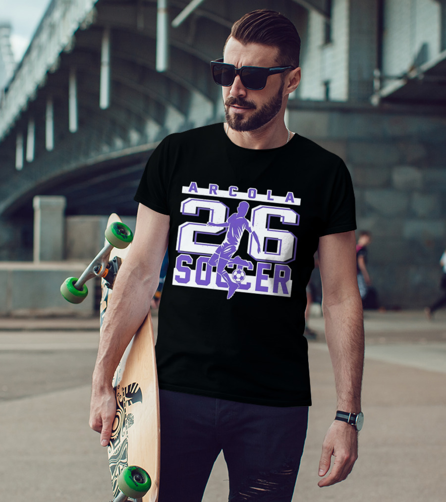Arcola 26 Soccer Purple Riders 2026 T-Shirt