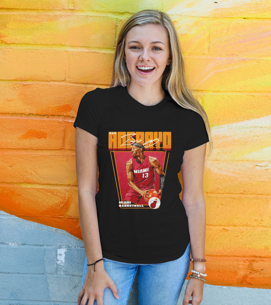 Bam Adebayo Miami 13 Basketball Heat T-Shirt