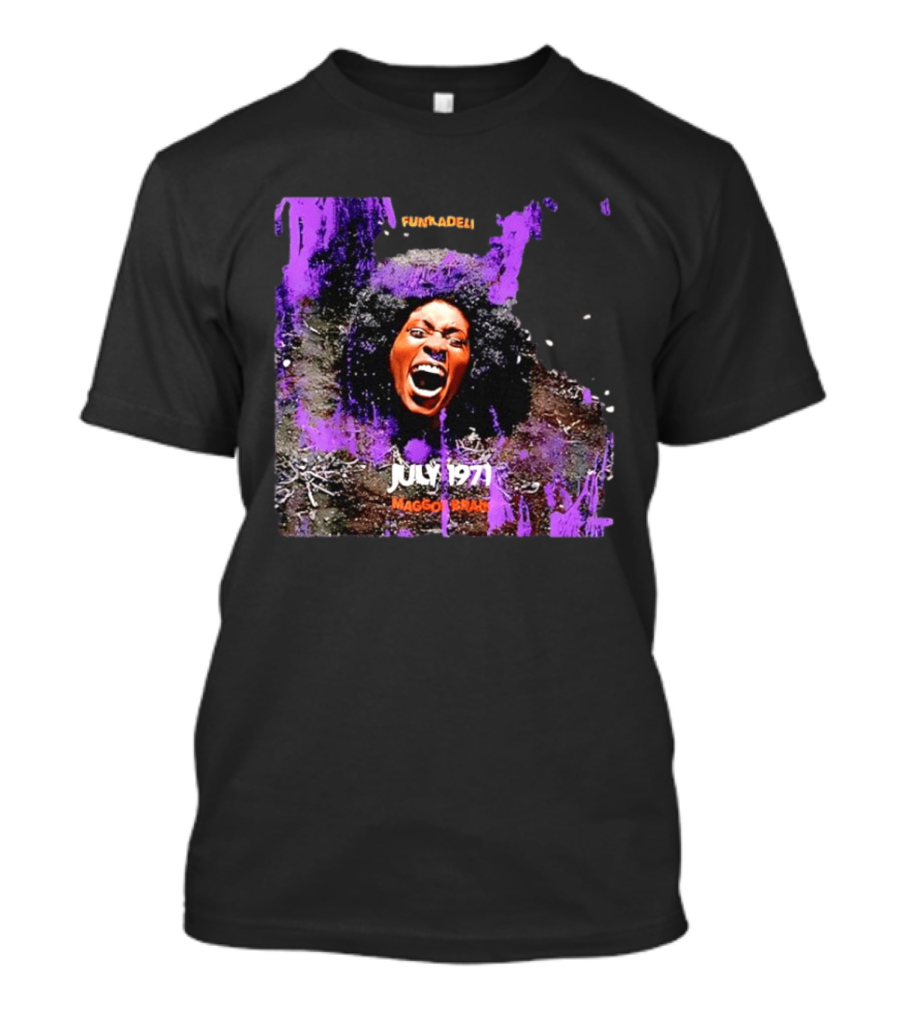 July 1971 Funkadelic Maggot Brain Album Cover T-Shirt