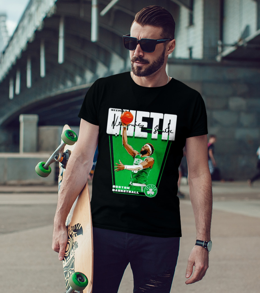 Neemias Queta Boston Celtics Basketball Celtics T-Shirt