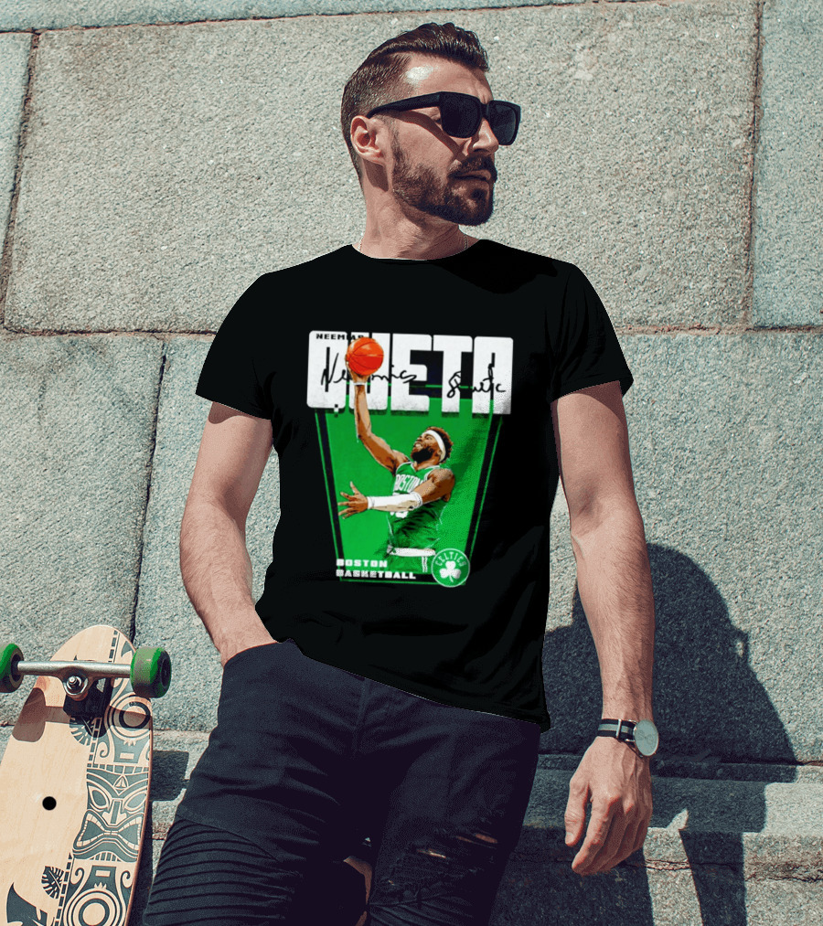 Neemias Queta Boston Celtics Basketball Celtics T-Shirt