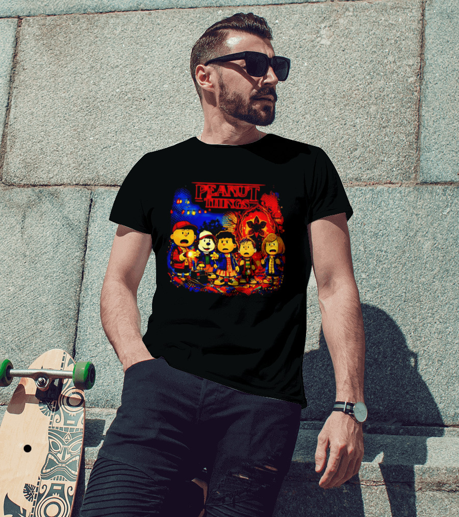Peanut Things Parody Mashup Mystery Adventures T-Shirt