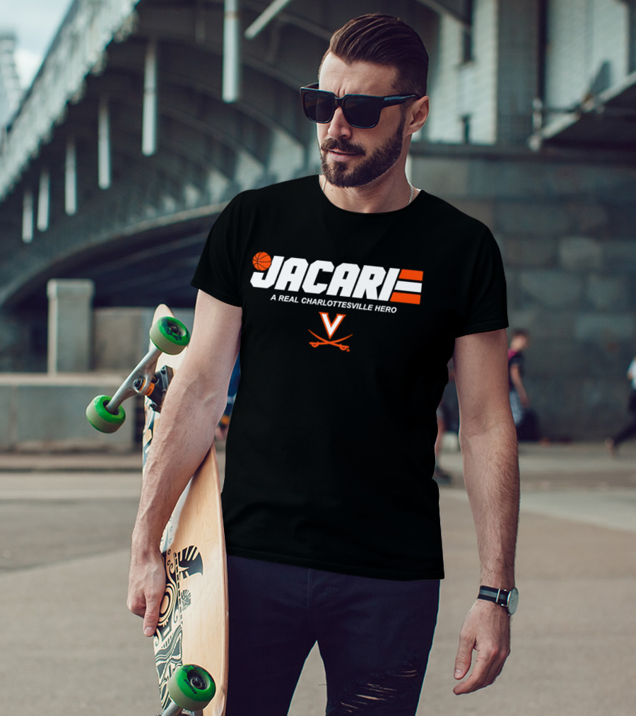 Jacari White UVA Basketball A Real Charlottesville Hero T-Shirt