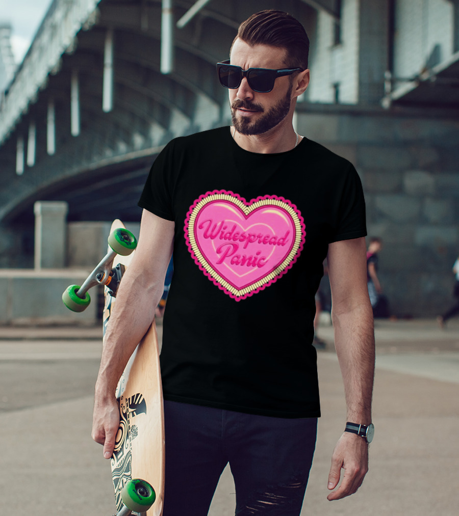 Widespread Panic Heart 2 14 2 15 2026 Austin TX Event T-Shirt